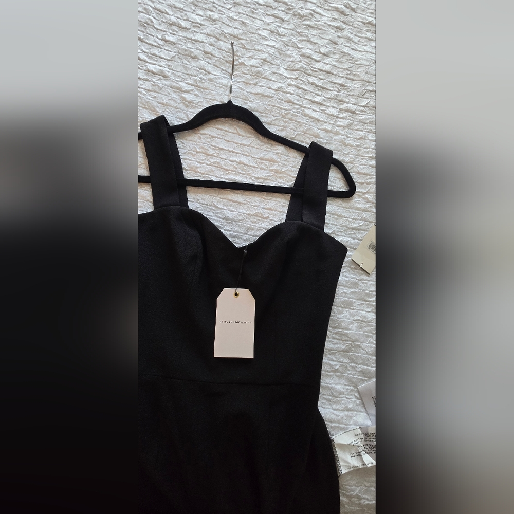 *NWT* "Dress the Population" Nicole Sweetheart Neck Cocktail Dress - Picture 9 of 11